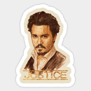 Johnny Depp's love Sticker